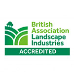 British Association Landscape Industries Accredited Logo