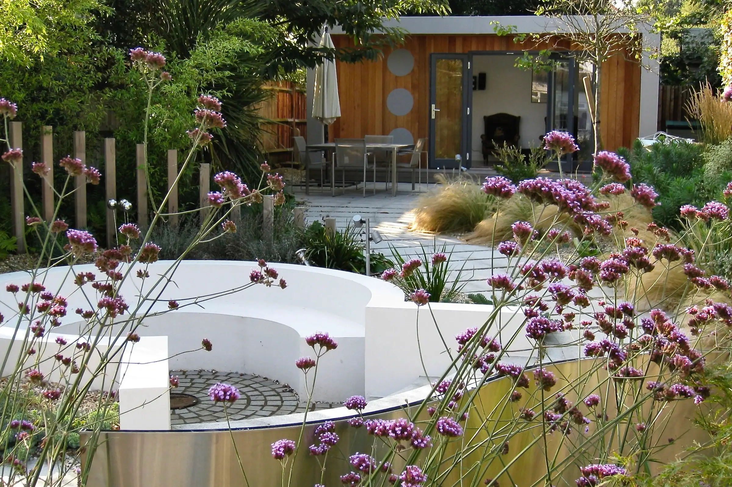 A contemporary garden design by Rosemary Coldstream