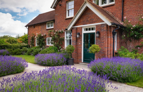 A beautiful Chilterns garden in the sunshine