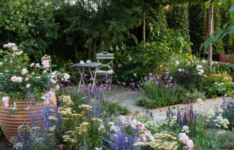 "Best of Both Worlds", a show garden by Rosemary Coldstream