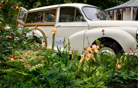 A Jubilee-themed show garden by Rosemary Coldstream