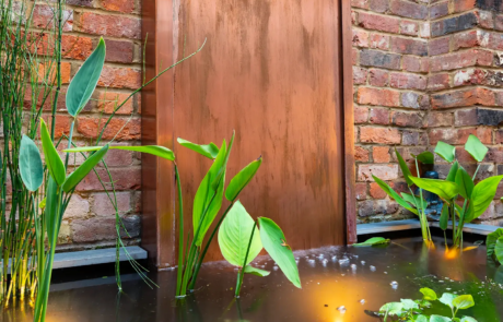 A tranquil courtyard garden by Rosemary Coldstream