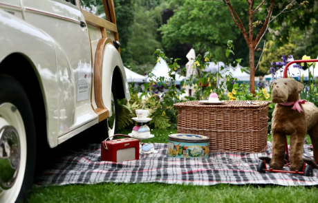 A Jubilee-themed show garden by Rosemary Coldstream