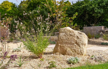 A contemporary gravel garden in Buckinghamshire