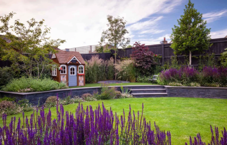 A wraparound garden with plenty of spaces for entertaining and relaxing designed by Rosemary Coldstream