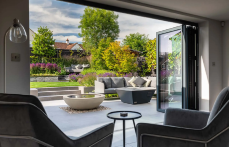 A wraparound garden with plenty of spaces for entertaining and relaxing designed by Rosemary Coldstream