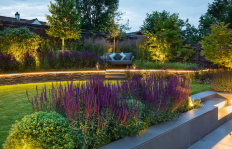 A wraparound garden with plenty of spaces for entertaining and relaxing designed by Rosemary Coldstream