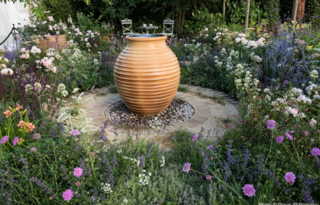 "Best of Both Worlds", a show garden by Rosemary Coldstream