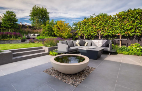 A wraparound garden with plenty of spaces for entertaining and relaxing designed by Rosemary Coldstream