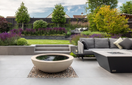 A wraparound garden with plenty of spaces for entertaining and relaxing designed by Rosemary Coldstream