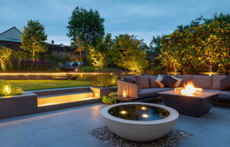 A wraparound garden with plenty of spaces for entertaining and relaxing designed by Rosemary Coldstream