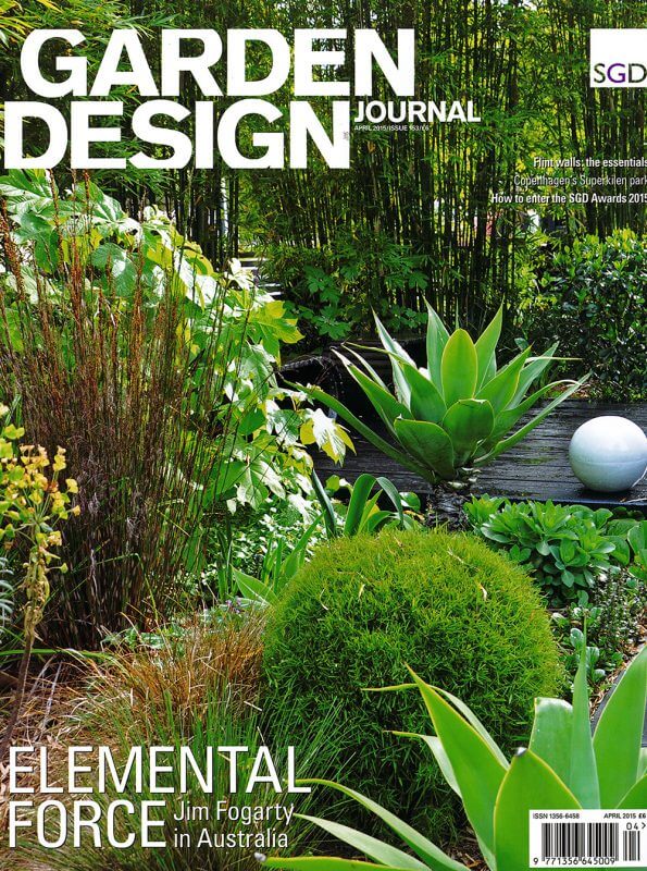 Garden Design Journal Magazine front cover