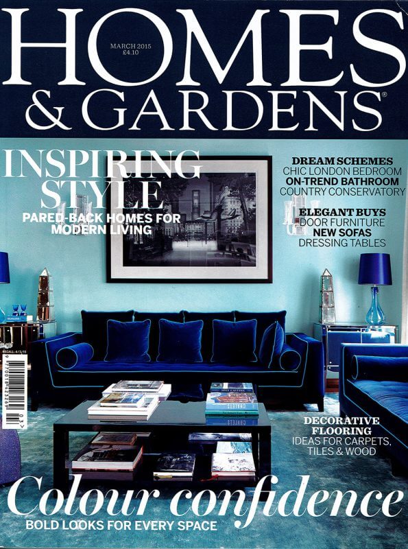 Homes & Gardens Magazine front cover